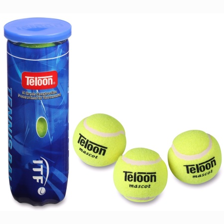 Купить Мяч для большого тенниса Teloon 616Т Р3  (3 шт) в Медвежьегорске 