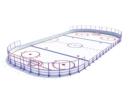 Купить Хоккейная коробка SP К 200 в Медвежьегорске 