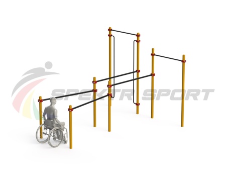 Купить Спортивный комплекс для инвалидов-колясочников WRK-D19_76mm в Медвежьегорске 