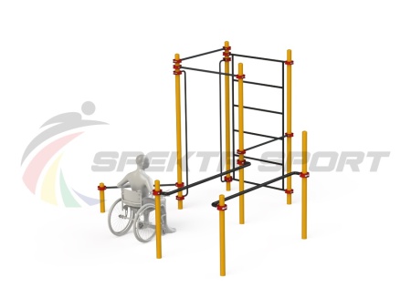Купить Спортивный комплекс для инвалидов-колясочников WRK-D18_76mm в Медвежьегорске 