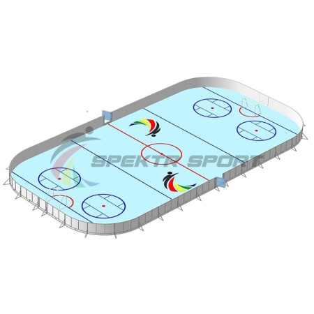 Купить Хоккейная коробка, борта фанера 12 мм, 30×15 в Медвежьегорске 